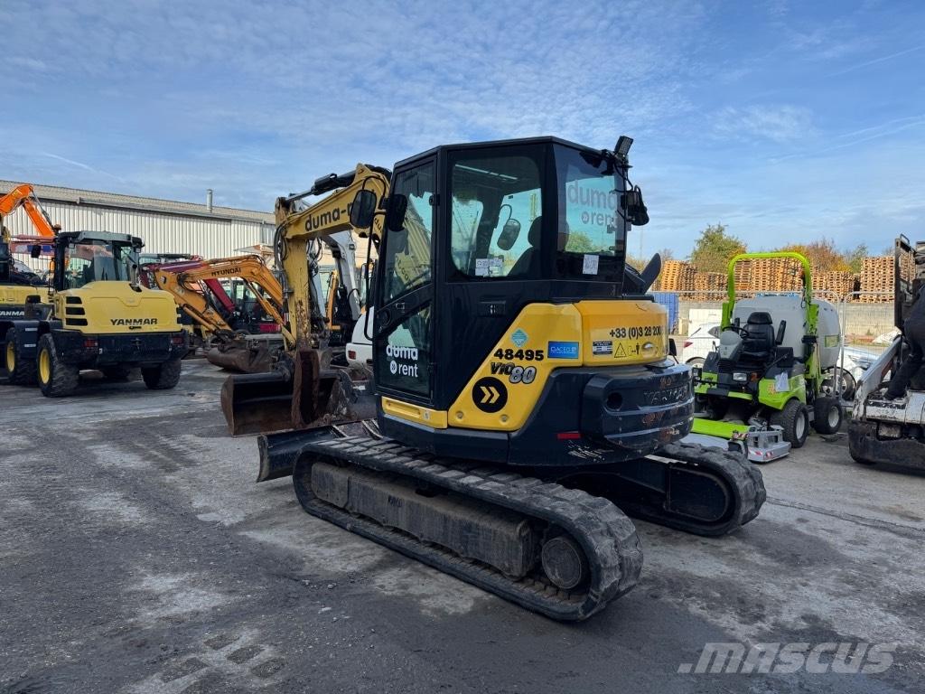 Yanmar VIO80 (AH744) Mini excavators  7t - 12t