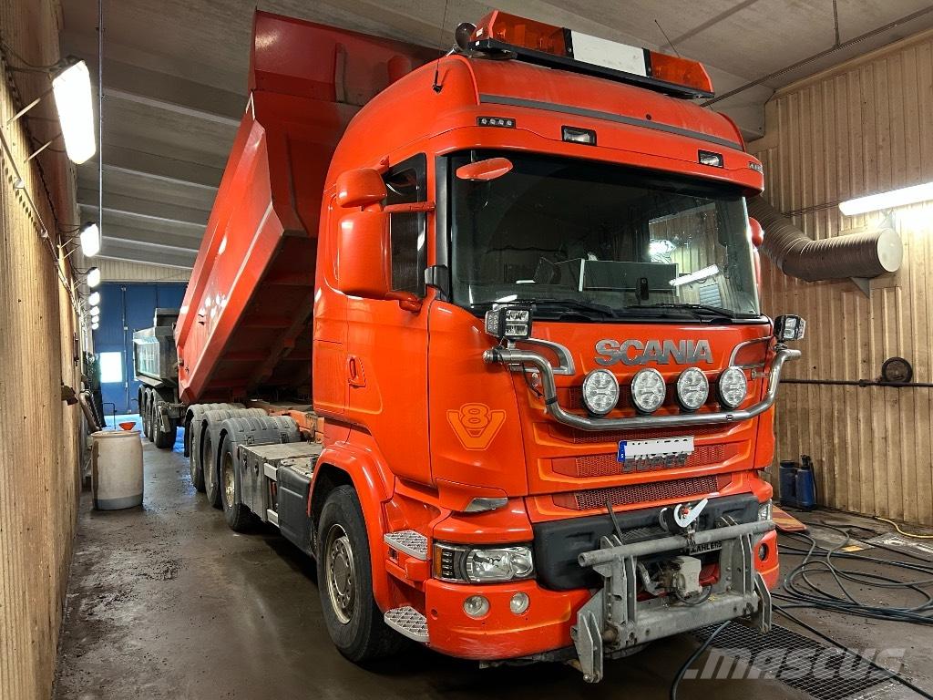 Scania R 520 LB Tipper trucks