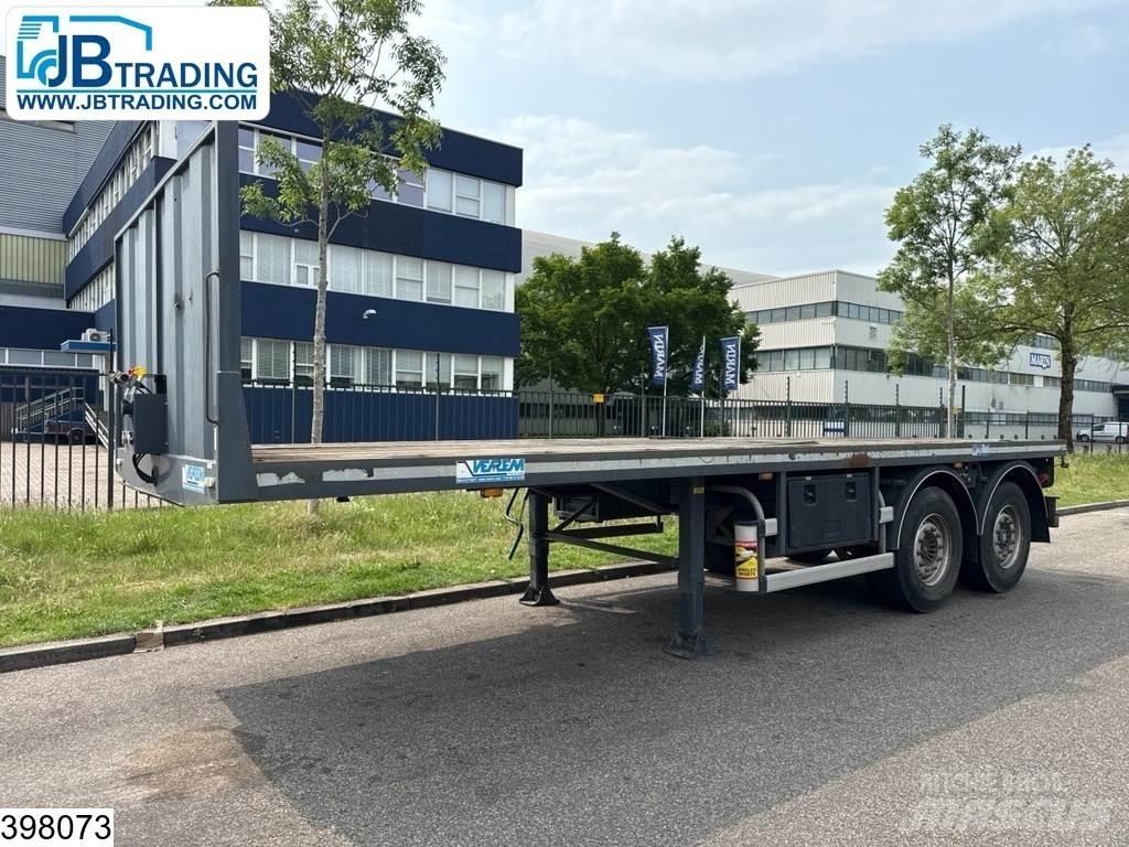 Verem open laadbak Flatbed/Dropside semi-trailers