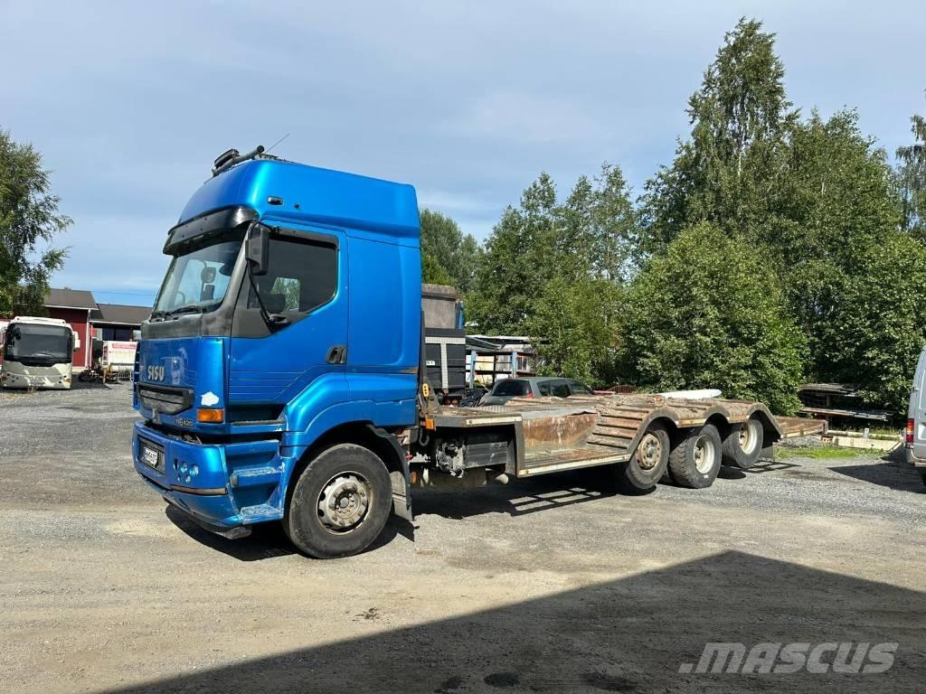 Sisu E11 Forest machine transport trucks