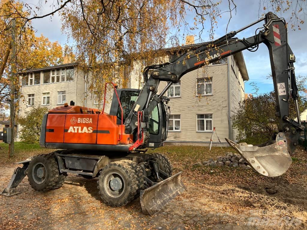 Atlas 140 W Wheeled excavators