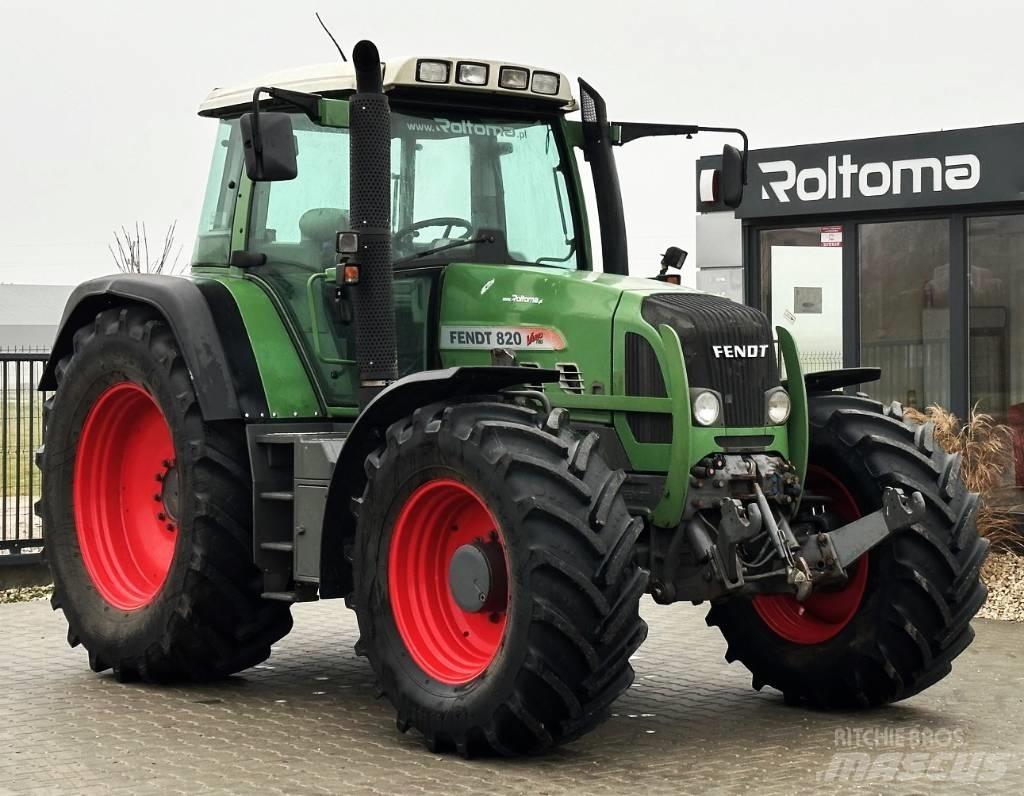 Fendt 820 Vario TMS Tractors