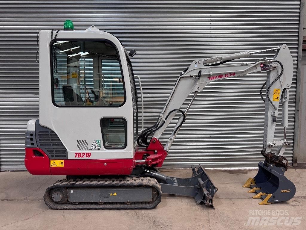 Takeuchi TB 219 Mini excavators < 7t (Mini diggers)