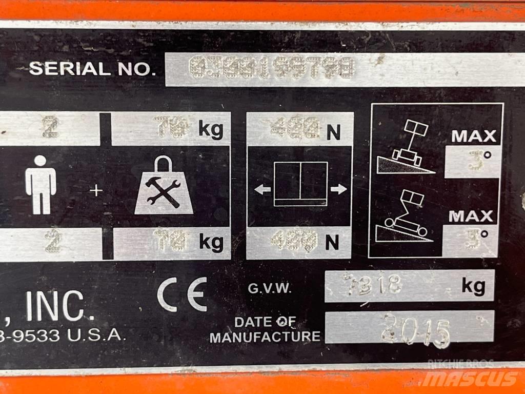 JLG M 600 JP Articulated boom lifts