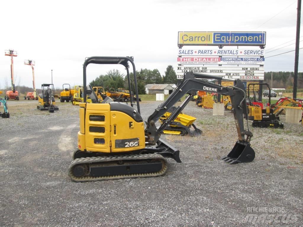 John Deere 26G Mini excavators < 7t (Mini diggers)