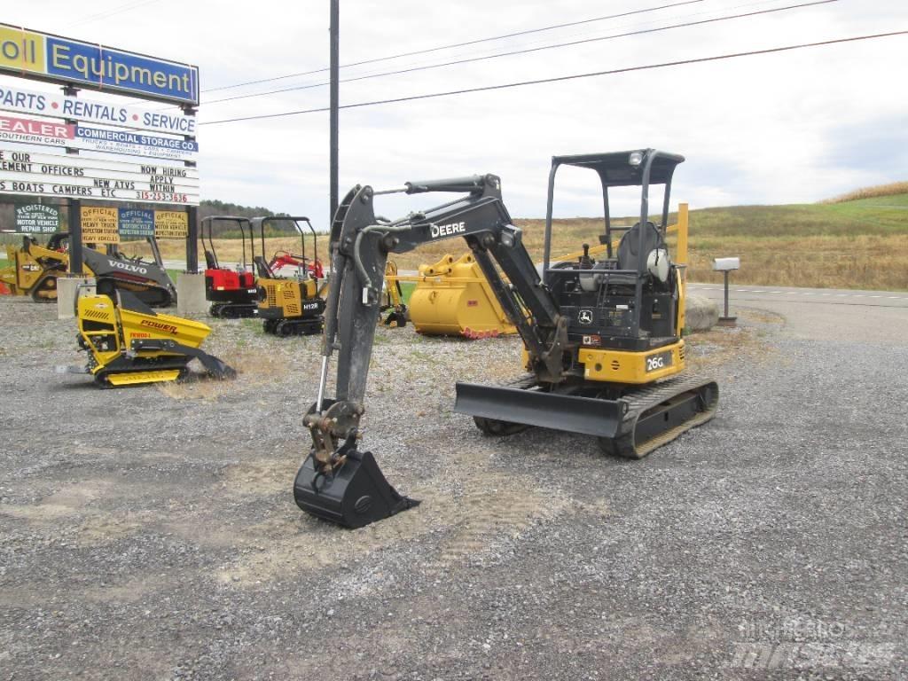 John Deere 26G Mini excavators < 7t (Mini diggers)
