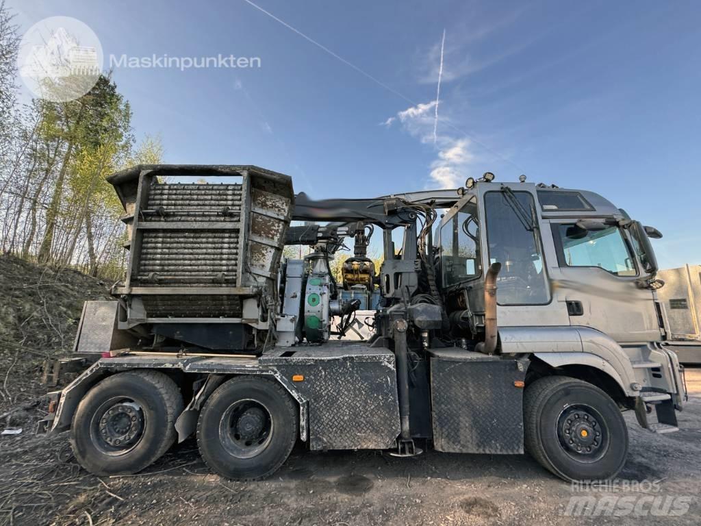 MAN TGS 28.480 Wood chip trucks