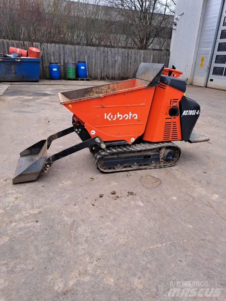Kubota KC 70 Site dumpers
