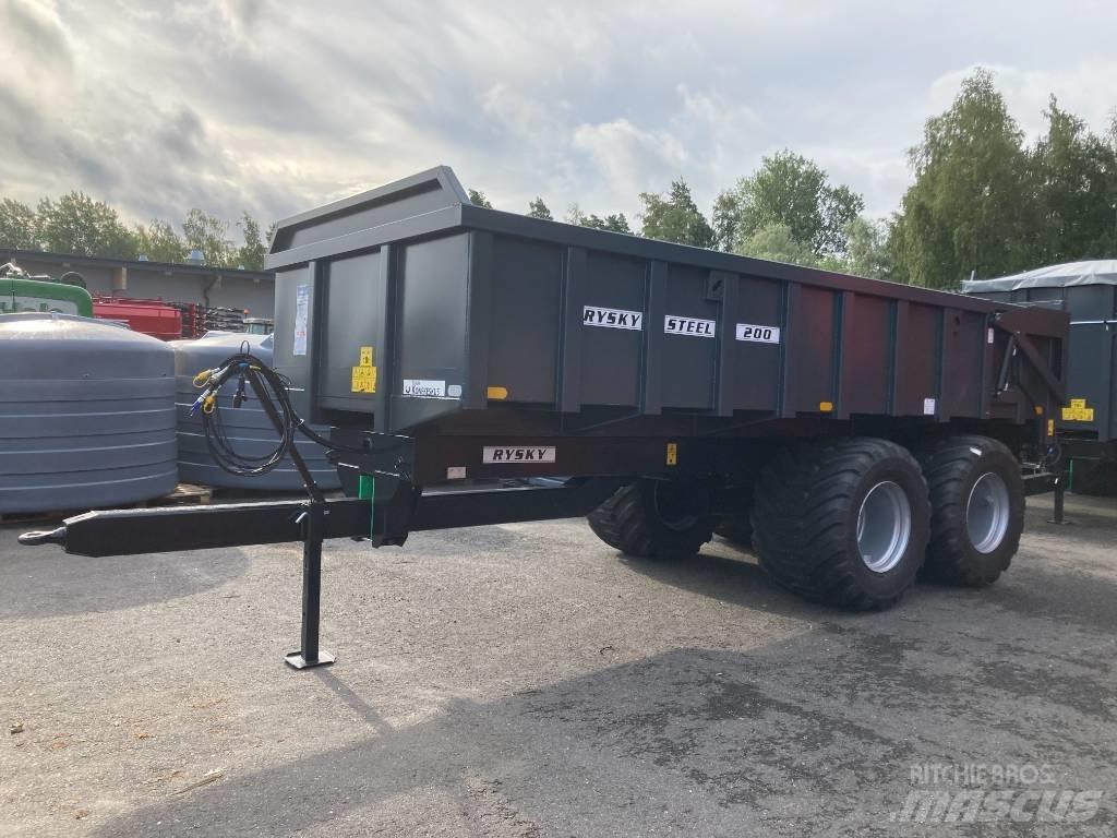 Rysky Steel 200 HARD Tipper trucks