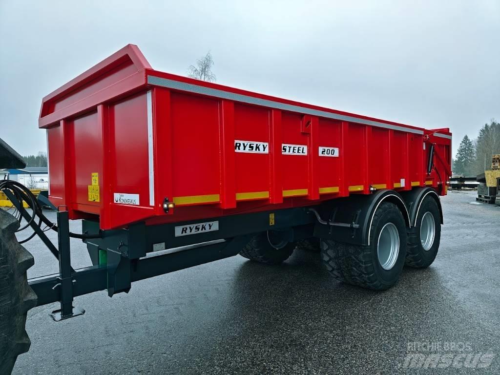 Rysky Steel 200 HARD Tipper trucks