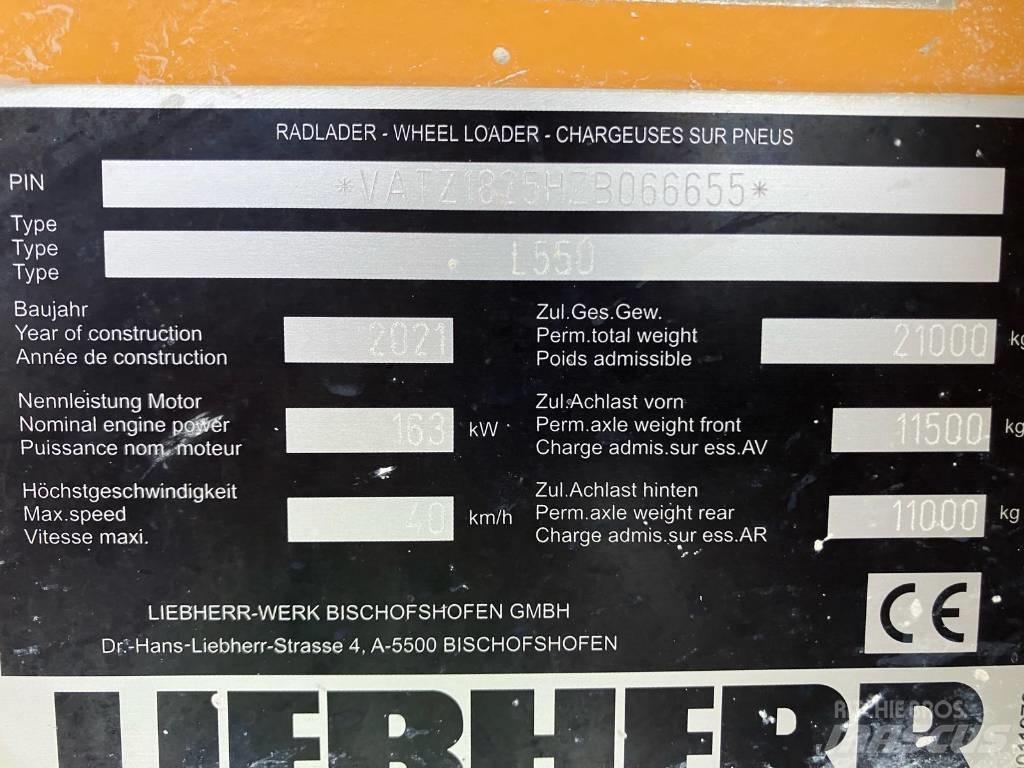Liebherr L550 Xpower Wheel loaders