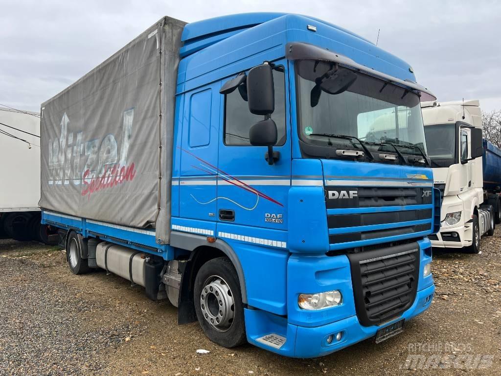 DAF XF105.410 Curtain sider trucks