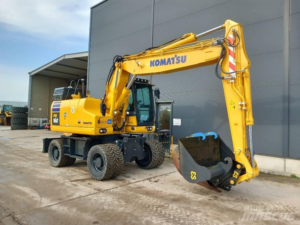 Komatsu PW160-11E0 Wheeled excavators