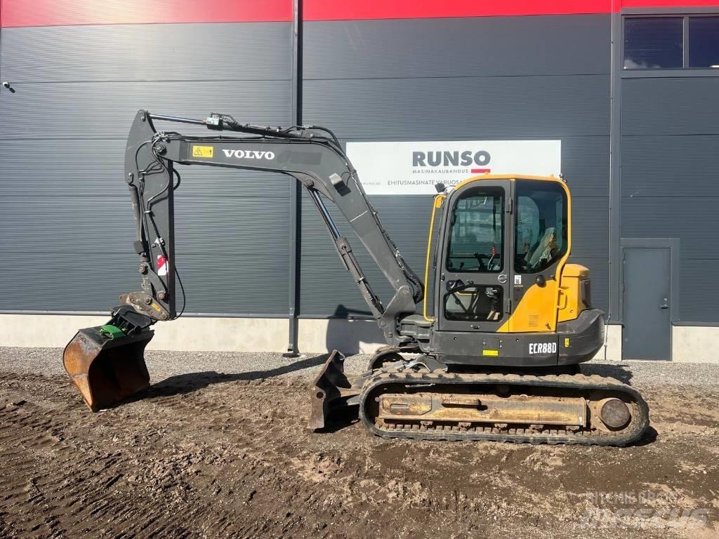 Volvo ECR 88 D Mini excavators  7t - 12t
