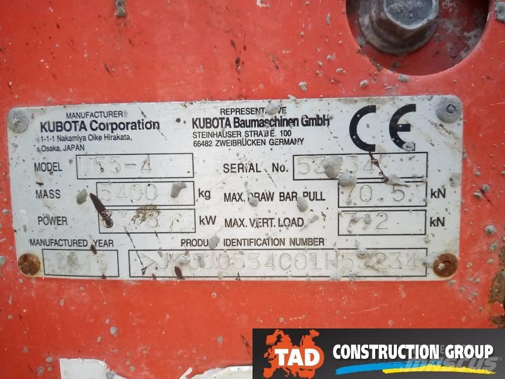 Kubota U 55-4 Mini excavators < 7t (Mini diggers)