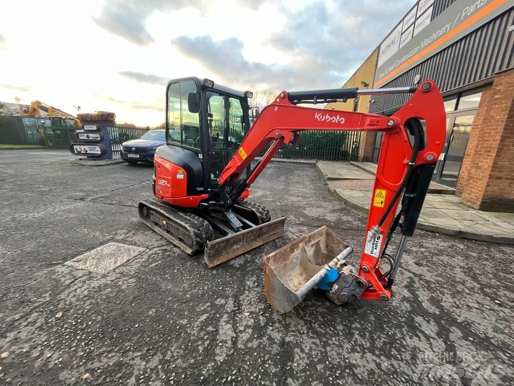 Kubota U 27-4 Crawler excavators