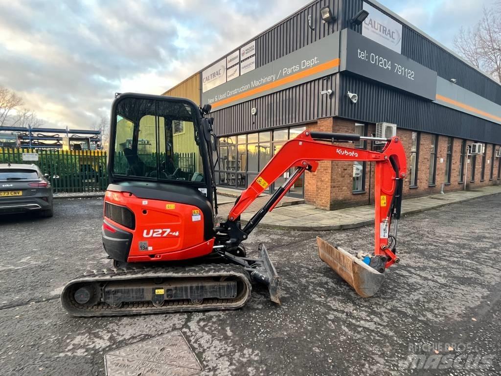 Kubota U 27-4 Crawler excavators
