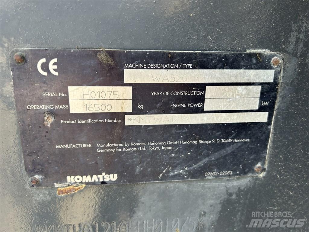 Komatsu WA320-7 Wheel loaders