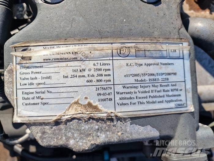 Cummins ISBE5-225B Other components