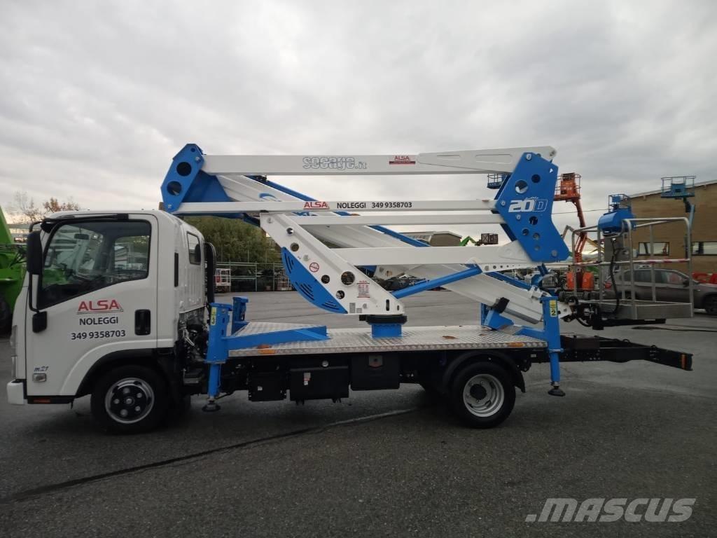 Socage 20d Truck mounted platforms