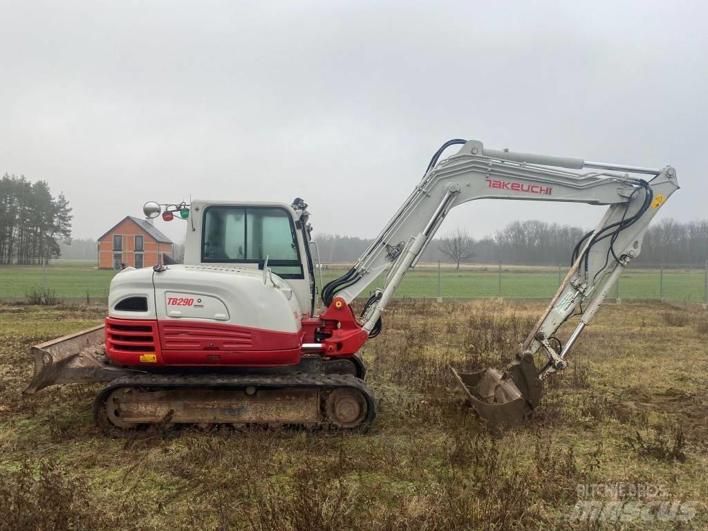 Takeuchi TB 290 Mini excavators  7t - 12t