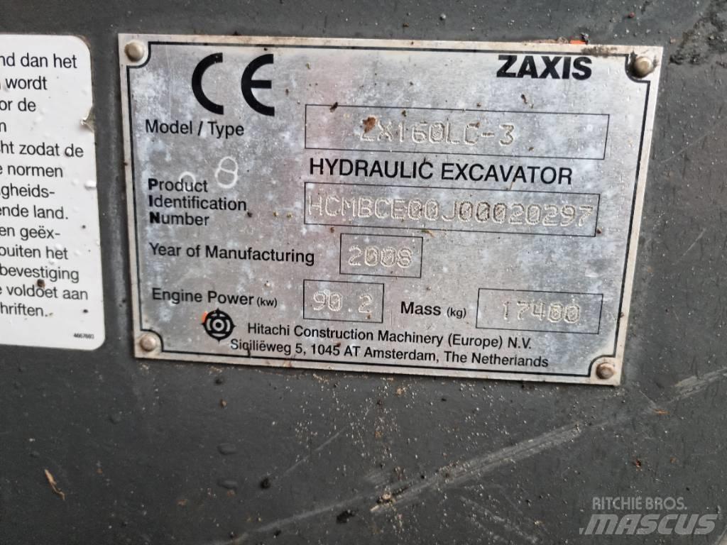 Hitachi ZX 160 Crawler excavators