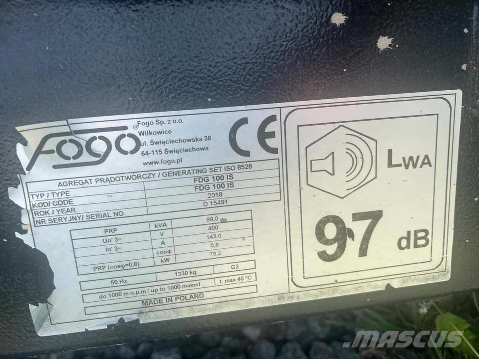 Fogo Iveco 100 KVA Diesel Generators