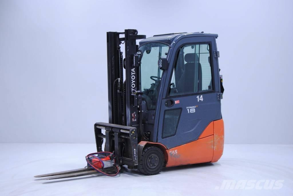 Toyota 8FBEK18T Electric forklift trucks