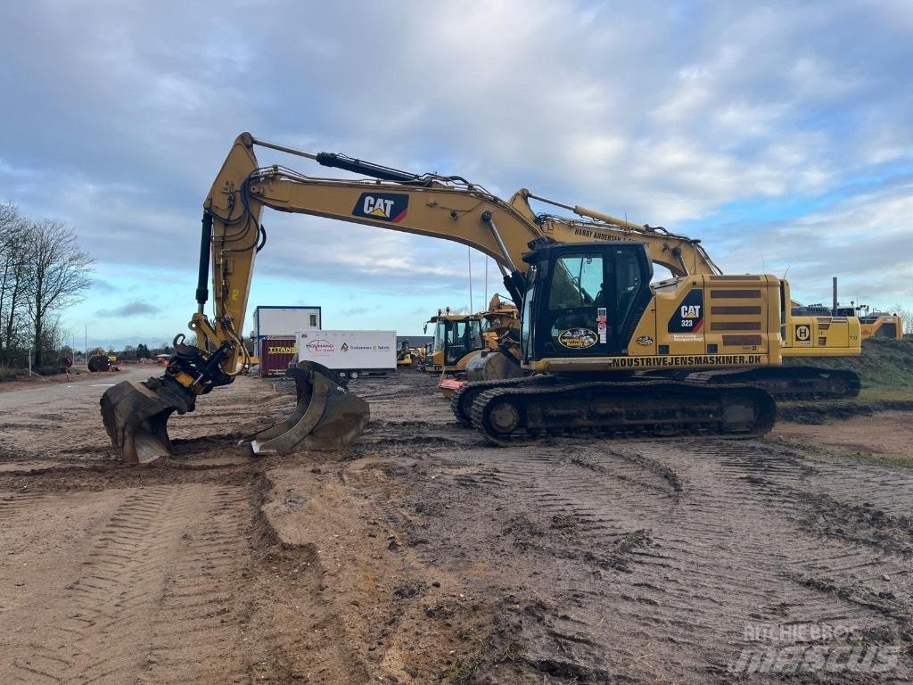 CAT 323 Nextgen Crawler excavators