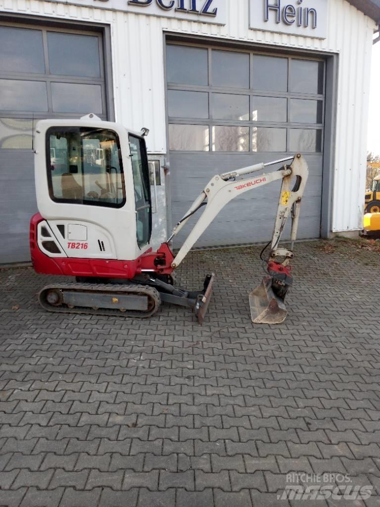 Takeuchi TB 216 Mini excavators < 7t (Mini diggers)