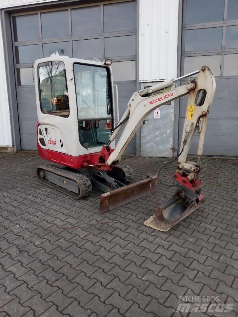 Takeuchi TB 216 Mini excavators < 7t (Mini diggers)