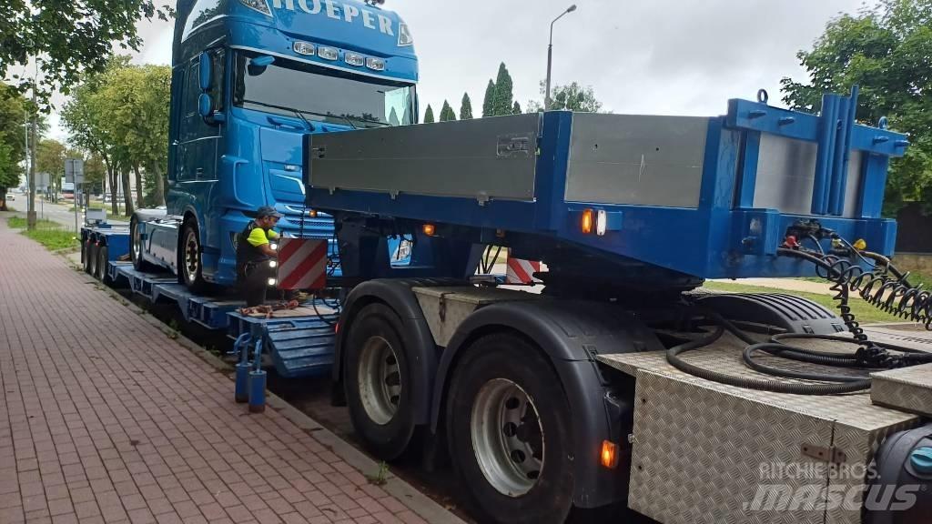 Goldhofer STZ-VL 3 Skip loader semi-trailers