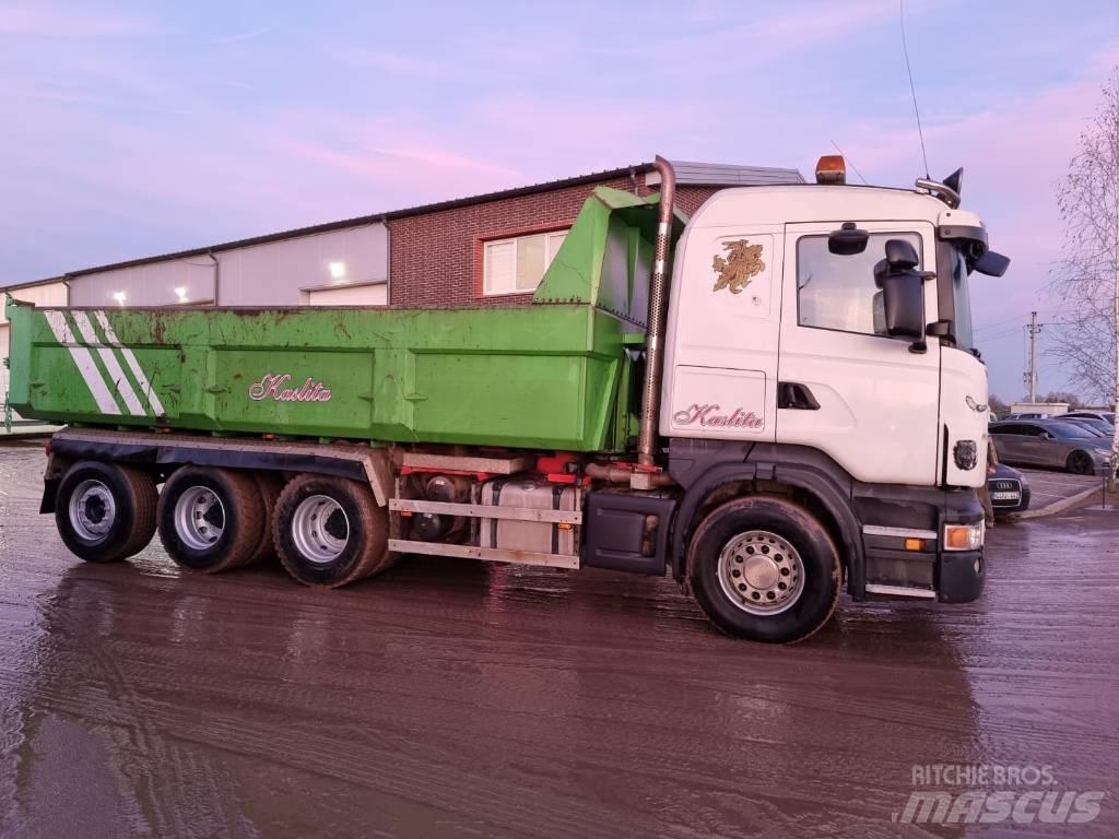 Scania R 480 8X4 Skip bin truck