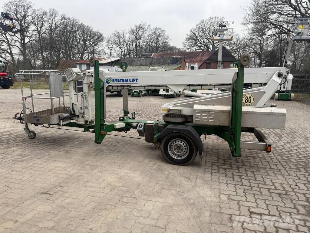 Omme 1300 EB Trailer mounted platforms