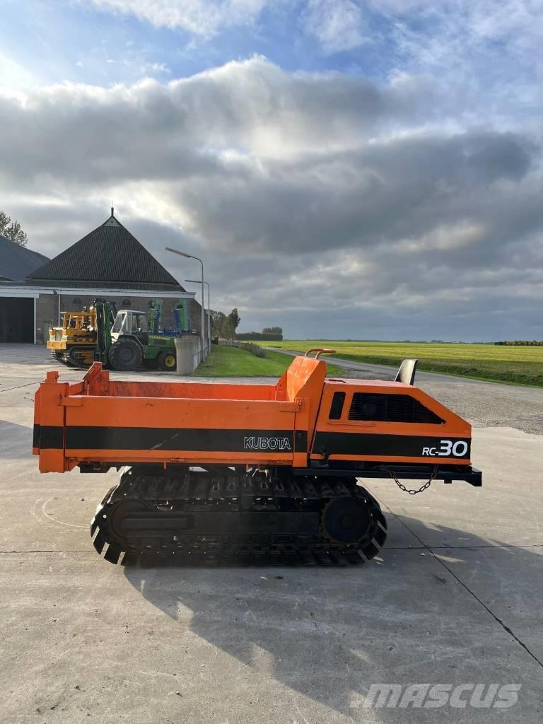 Kubota RC 30 Tracked dumpers