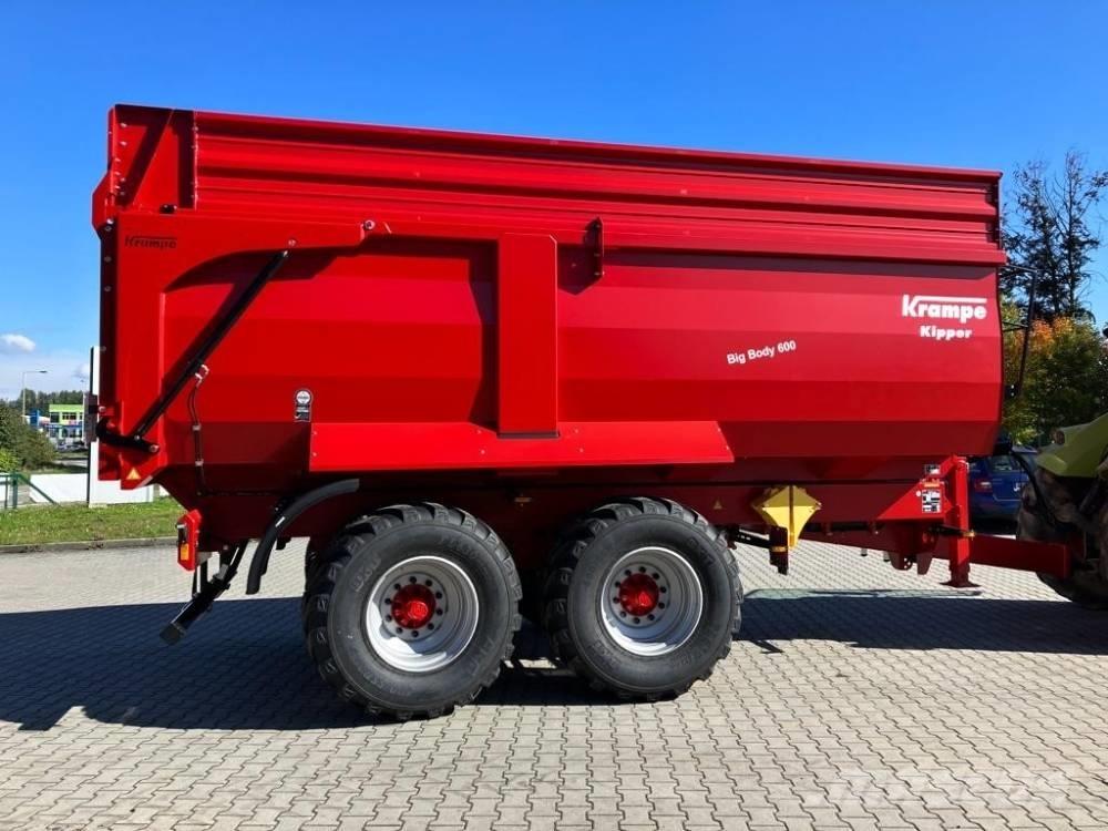 Krampe Big Body 600 Tipper trucks