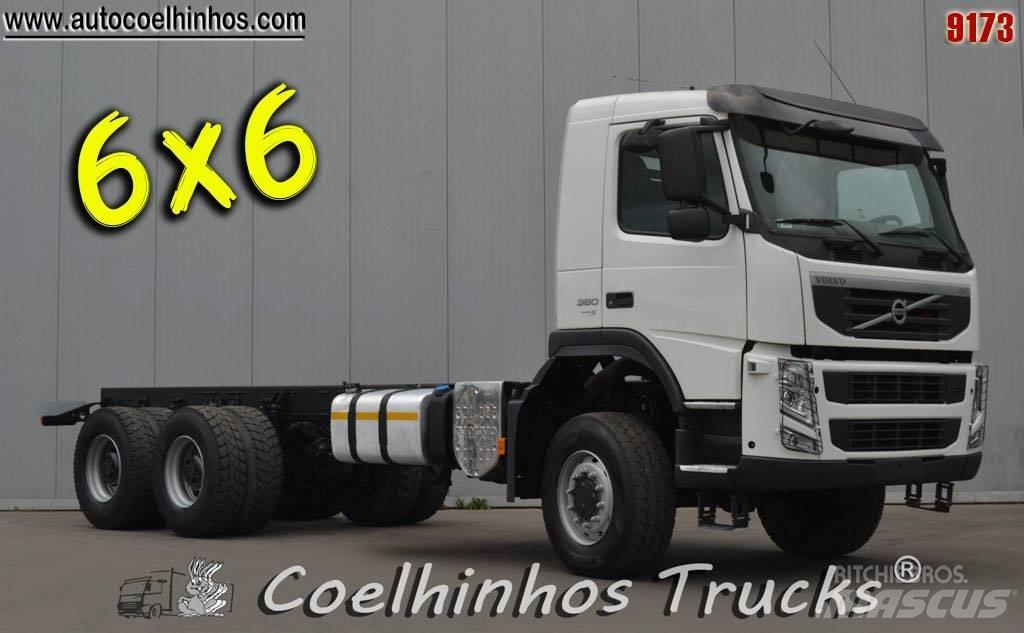 Volvo FM380  6x6 Chassis Cab trucks
