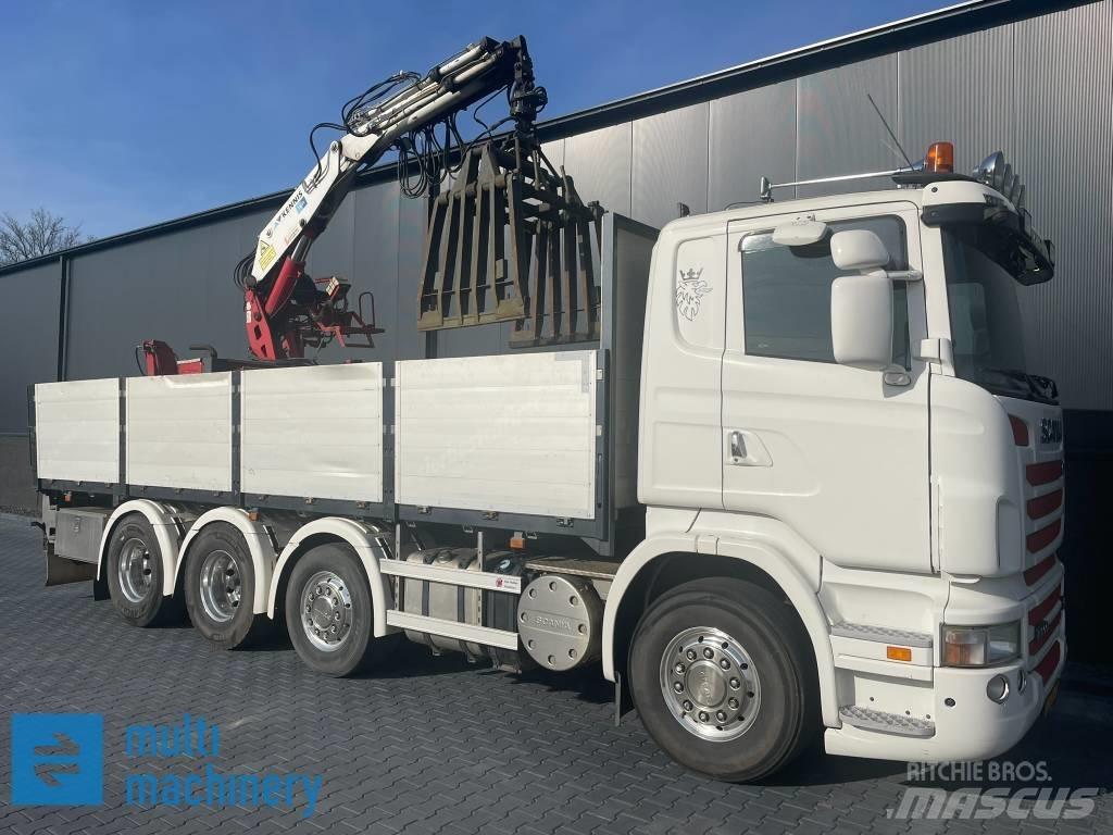 Scania R500 V8 Flatbed / Dropside trucks