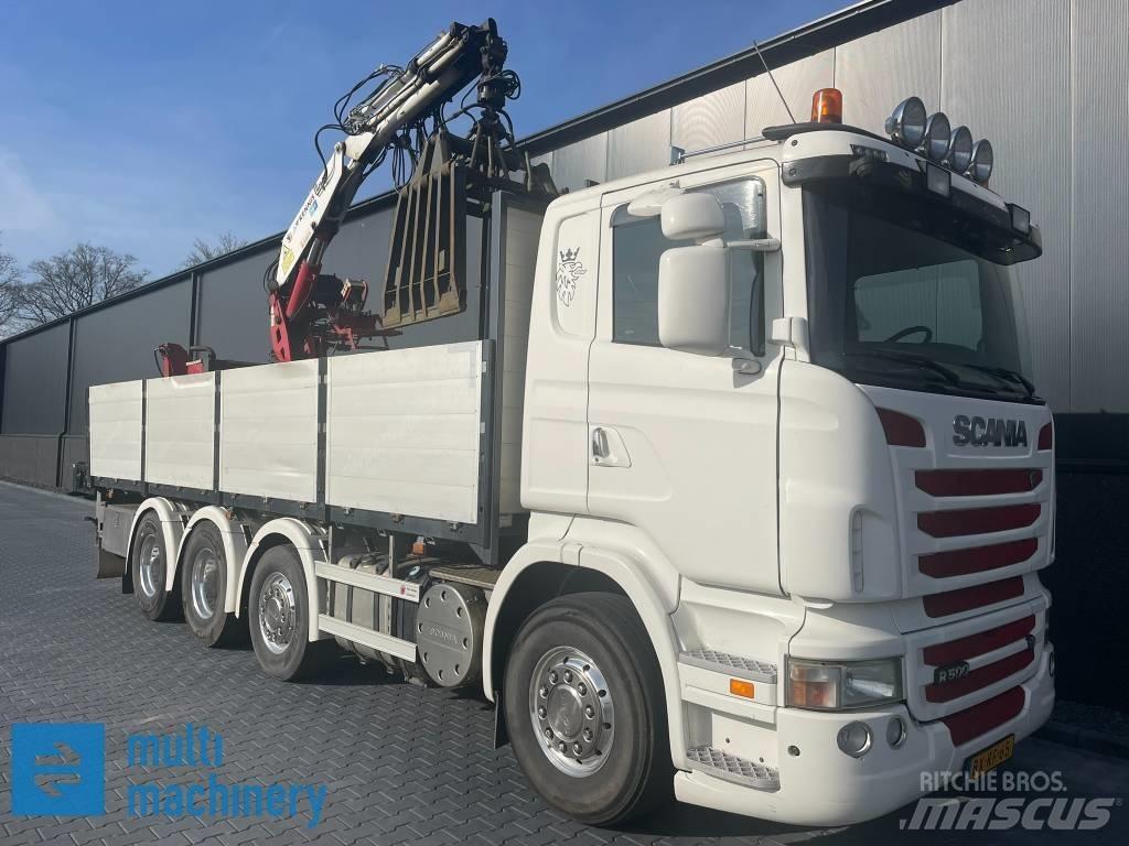 Scania R500 V8 Flatbed / Dropside trucks