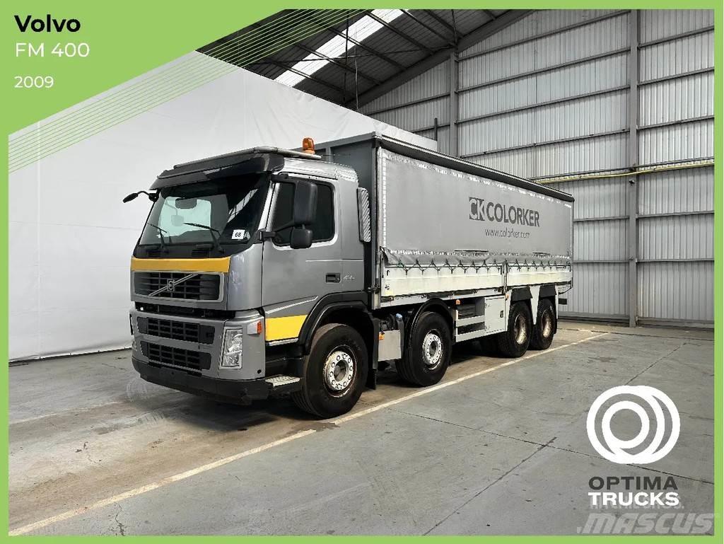 Volvo FM 400 AIRCO Curtain sider trucks
