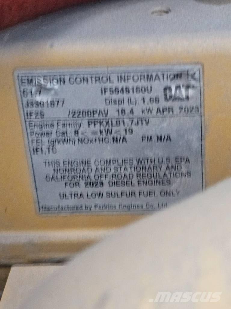 CAT CB 2.7 GC Soil compactors