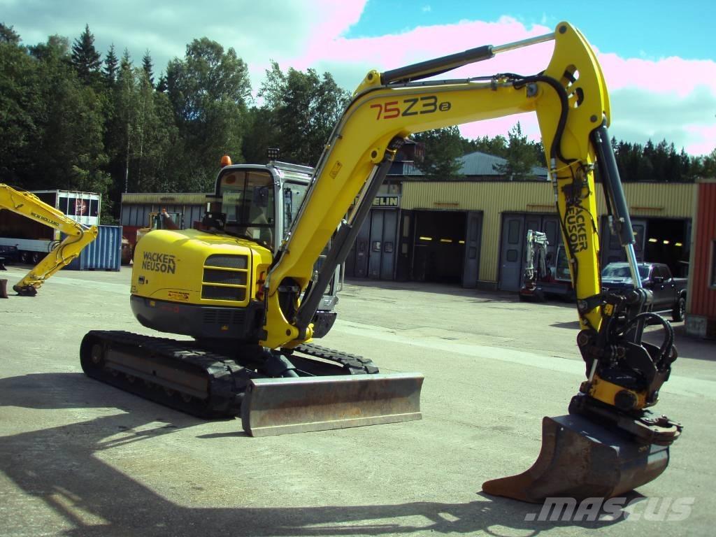 Wacker Neuson 75 Z3 Mini excavators  7t - 12t