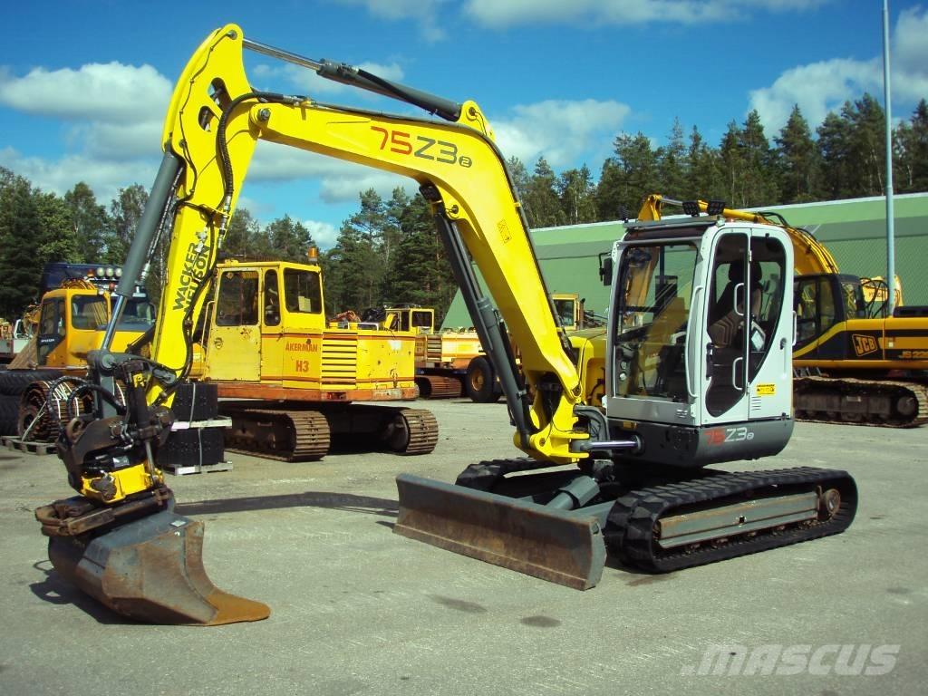 Wacker Neuson 75 Z3 Mini excavators  7t - 12t