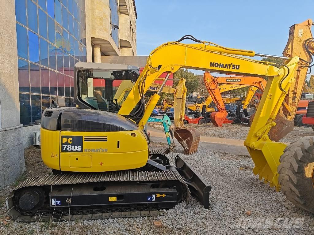 Komatsu PC78US-8 Mini excavators  7t - 12t