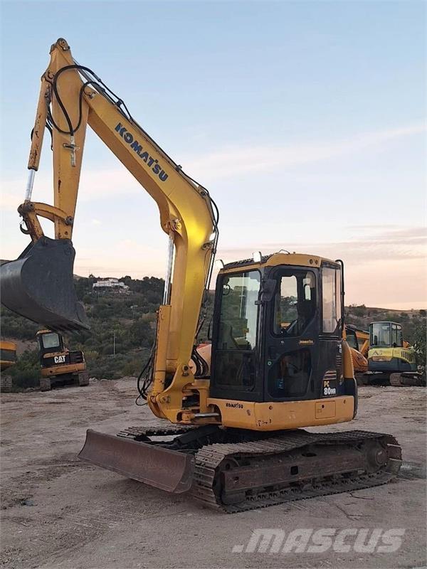 Komatsu PC80 Mini excavators < 7t (Mini diggers)