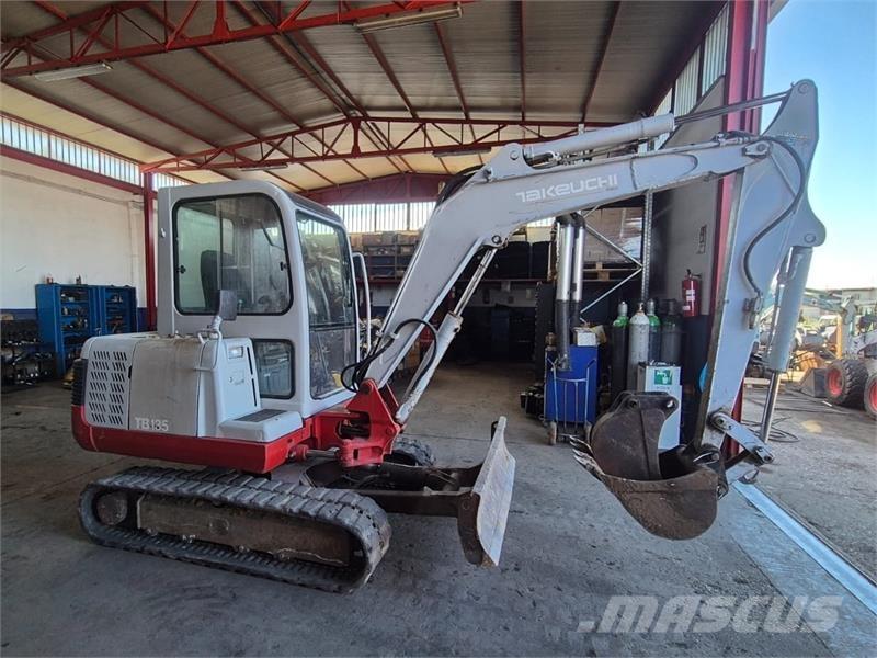 Takeuchi TB135 Mini excavators < 7t (Mini diggers)