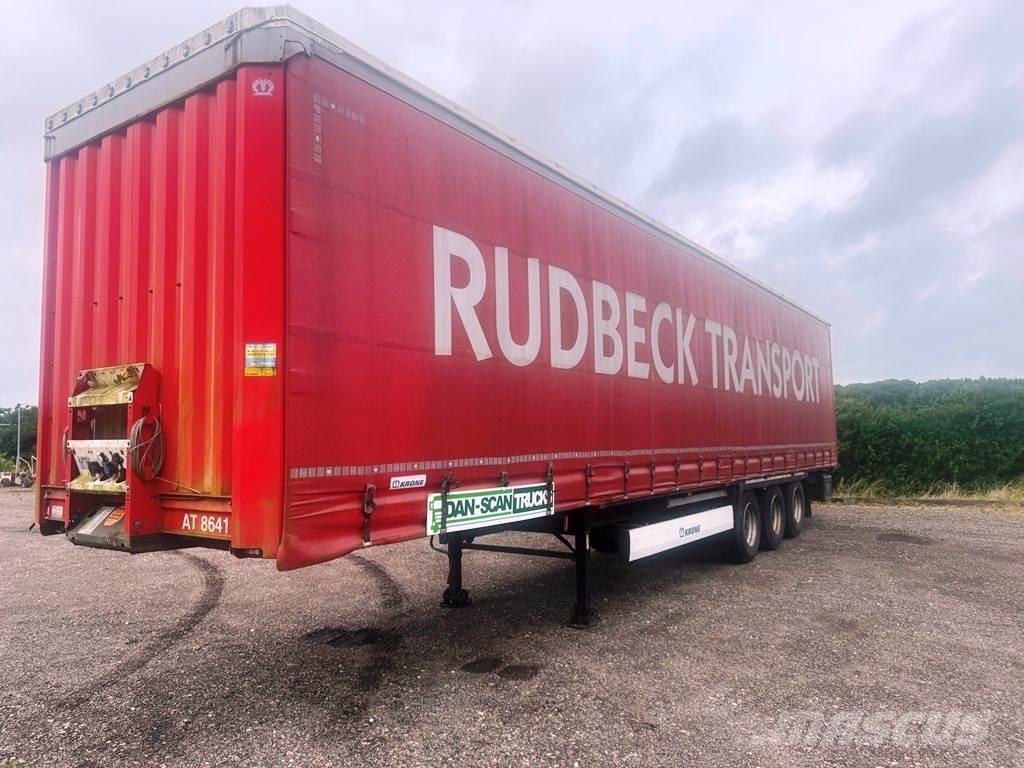 Krone 3 aksl. Curtain sider semi-trailers