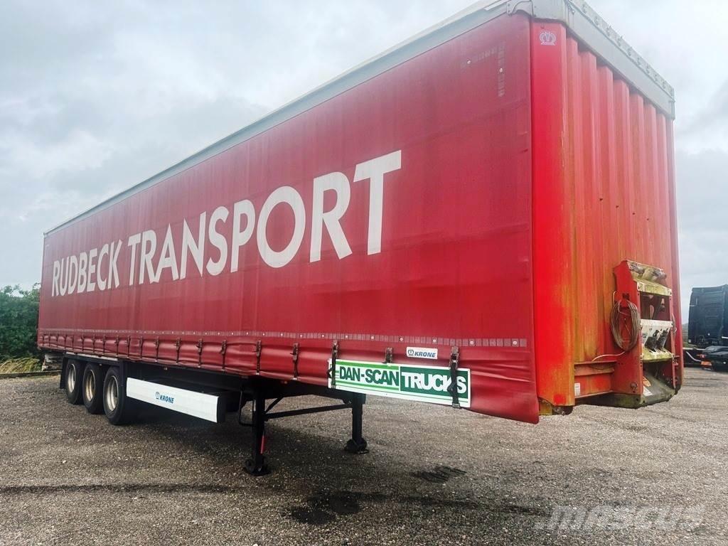 Krone 3 aksl. Curtain sider semi-trailers