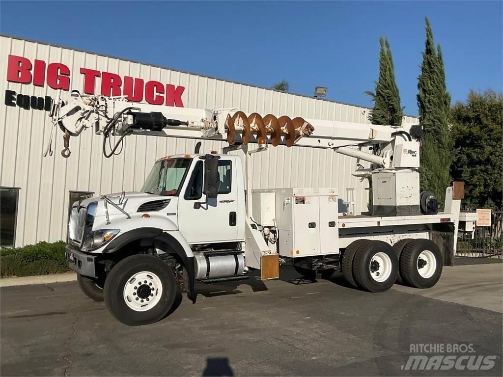 Altec D3060ATR Truck mounted drill rig