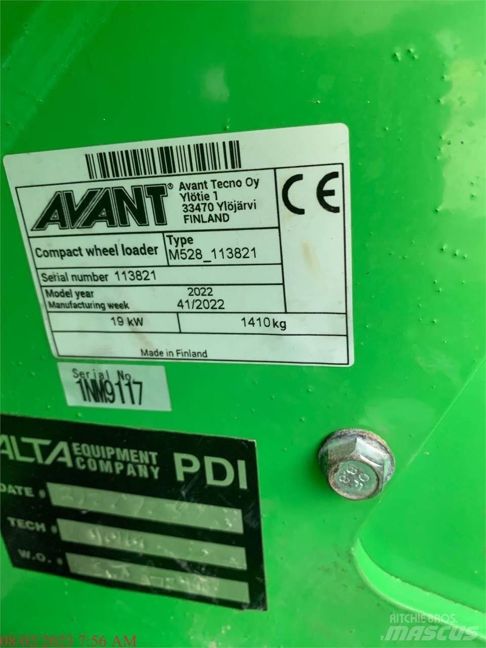 Avant 528 Wheel loaders